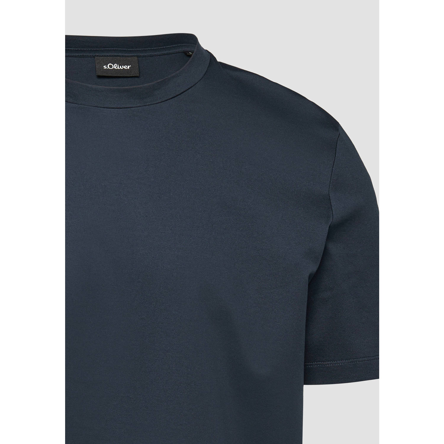 s.Oliver BLACK LABEL T-shirt donkerblauw