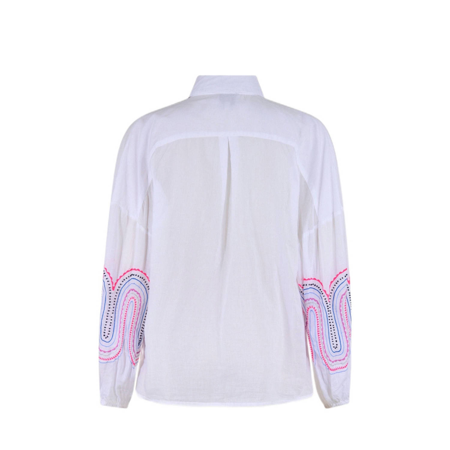 Shoeby blouse met borduursels wit