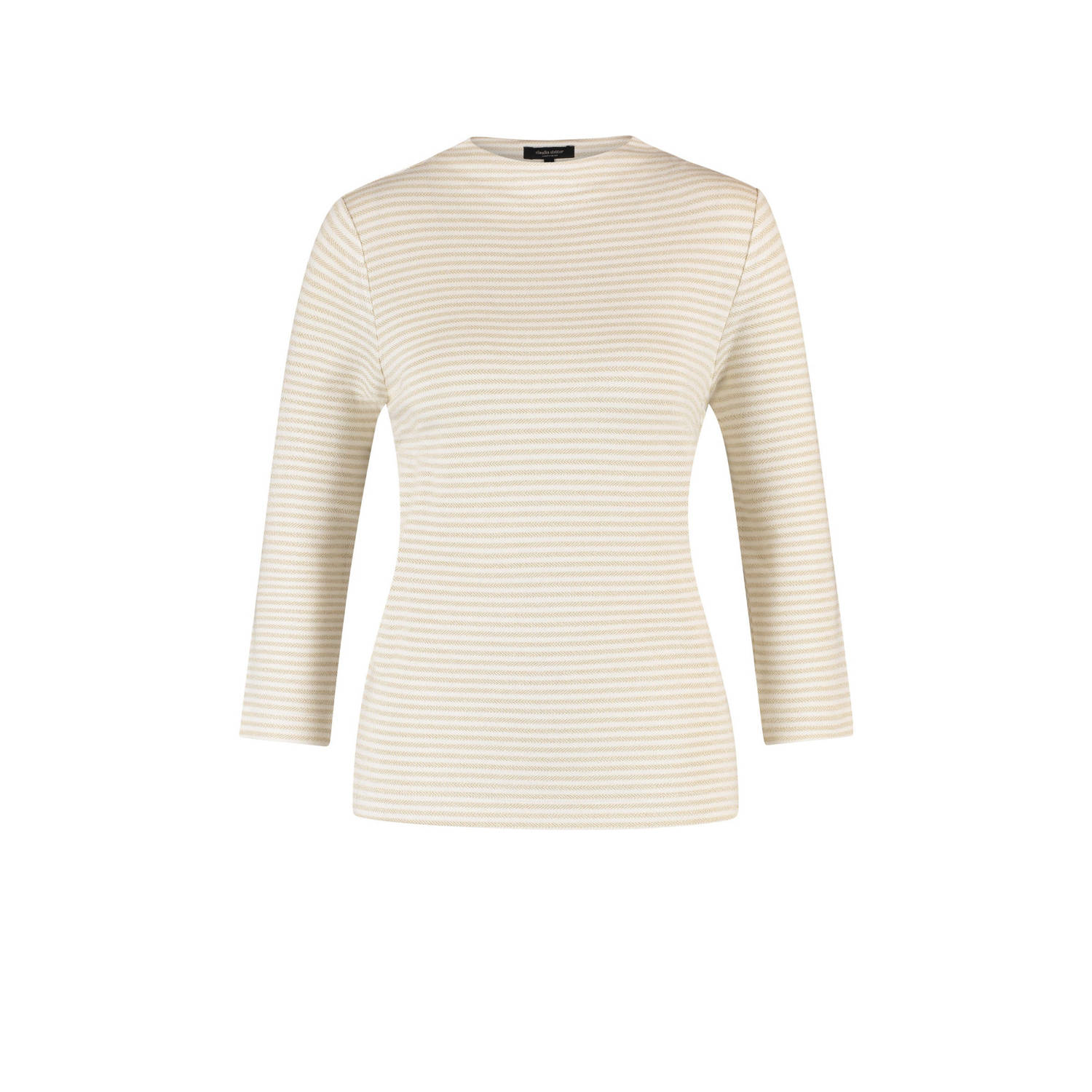 Claudia Sträter top ecru met lurex
