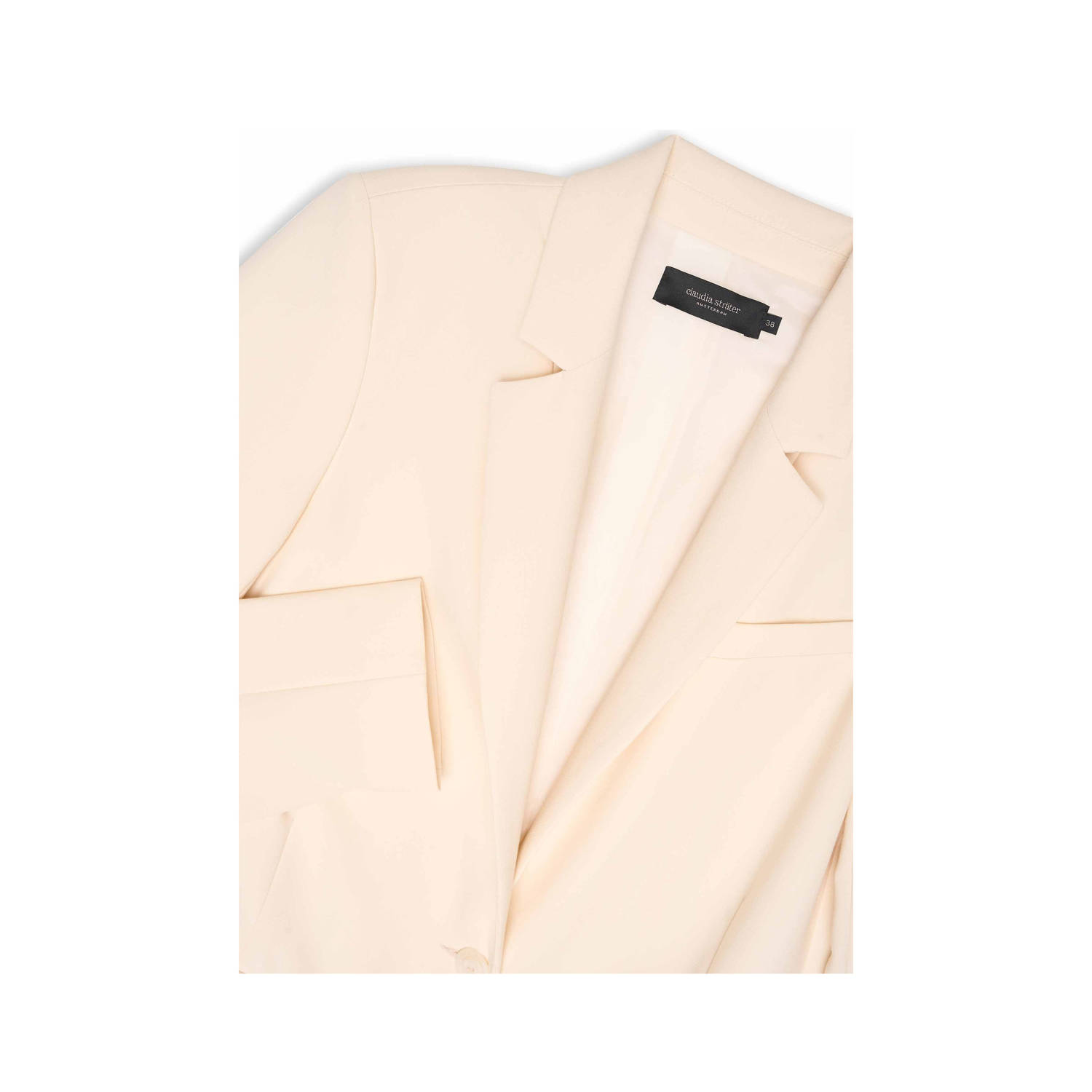 Claudia Sträter regular blazer ecru