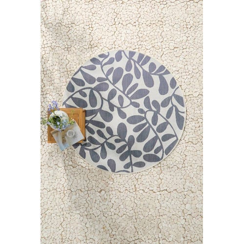 NOUS Living binnen- en buitenvloerkleed Taranto (Ø160 cm) afbeelding