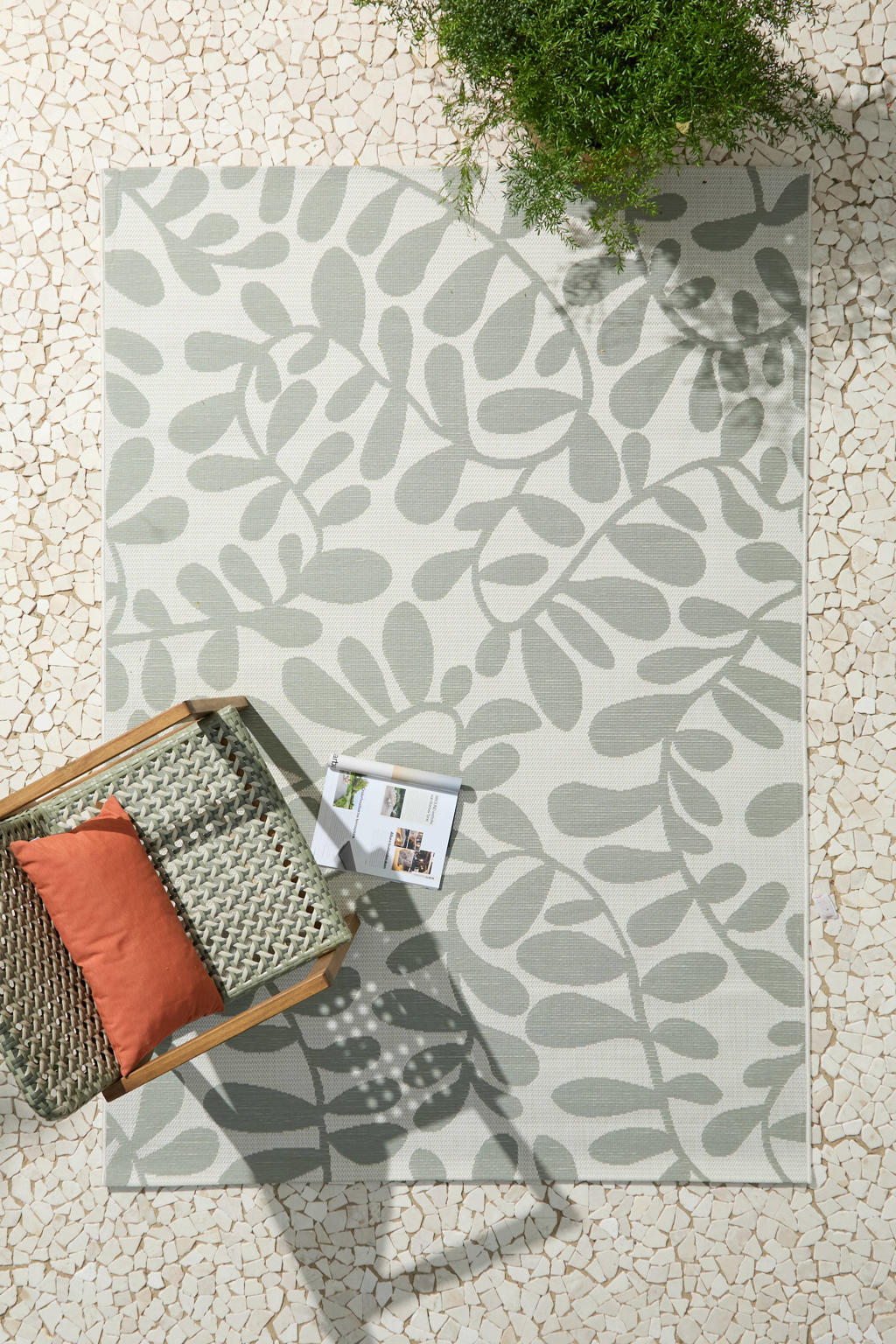 NOUS Living binnen- en buitenvloerkleed (230x160 cm)