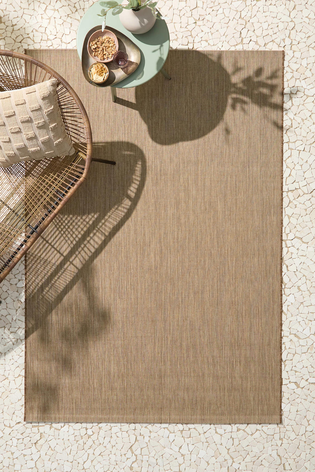 NOUS Living binnen- en buitenvloerkleed (230x160 cm)