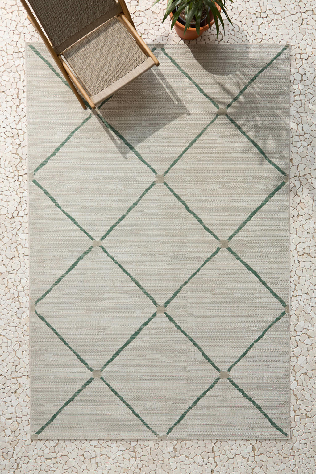 NOUS Living binnen- en buitenvloerkleed (290x200 cm)