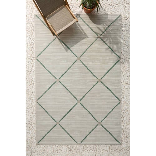 NOUS Living binnen- en buitenvloerkleed Ties (290x200 cm) afbeelding