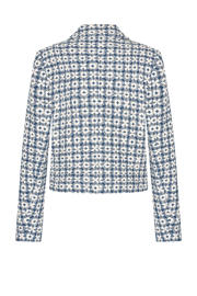thumbnail: CLAUDIA BY CLAUDIA STRÄTER cropped blazer donkerblauw