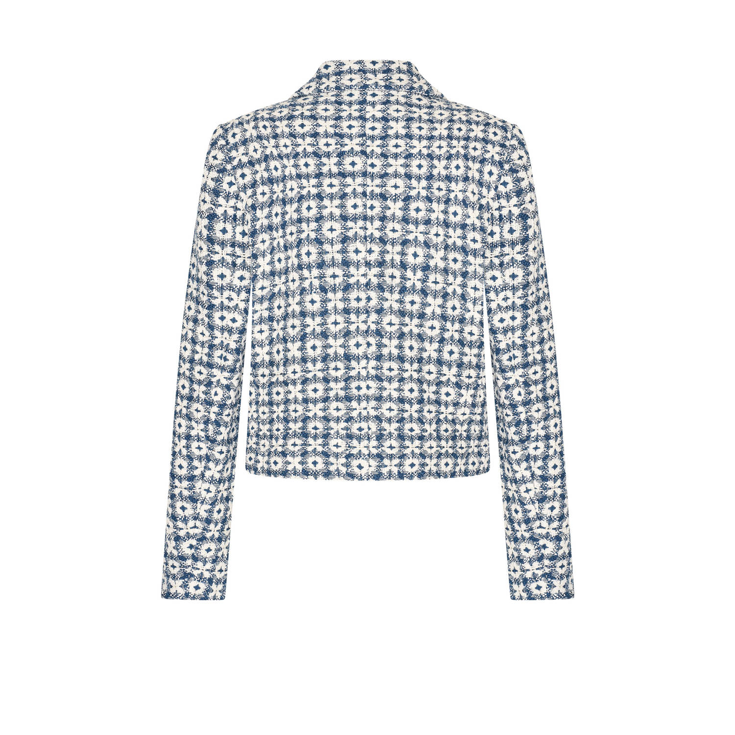 Claudia Sträter CLAUDIA BY CLAUDIA STRÄTER cropped blazer donkerblauw