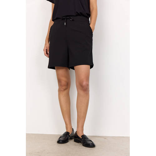 Soyaconcept comfort fit high waist short zwart afbeelding