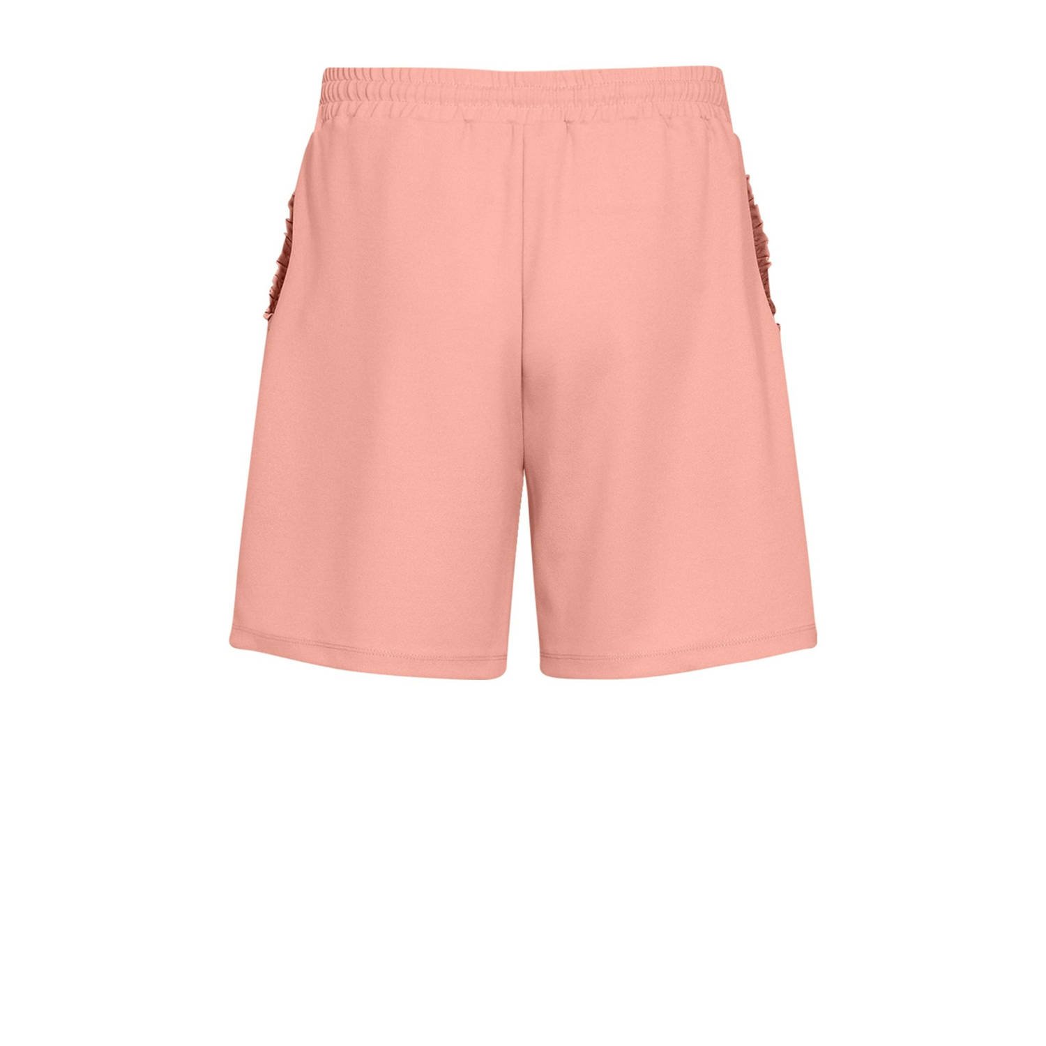 Soyaconcept comfort fit high waist short oranje