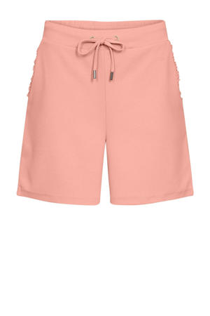 comfort fit high waist short oranje