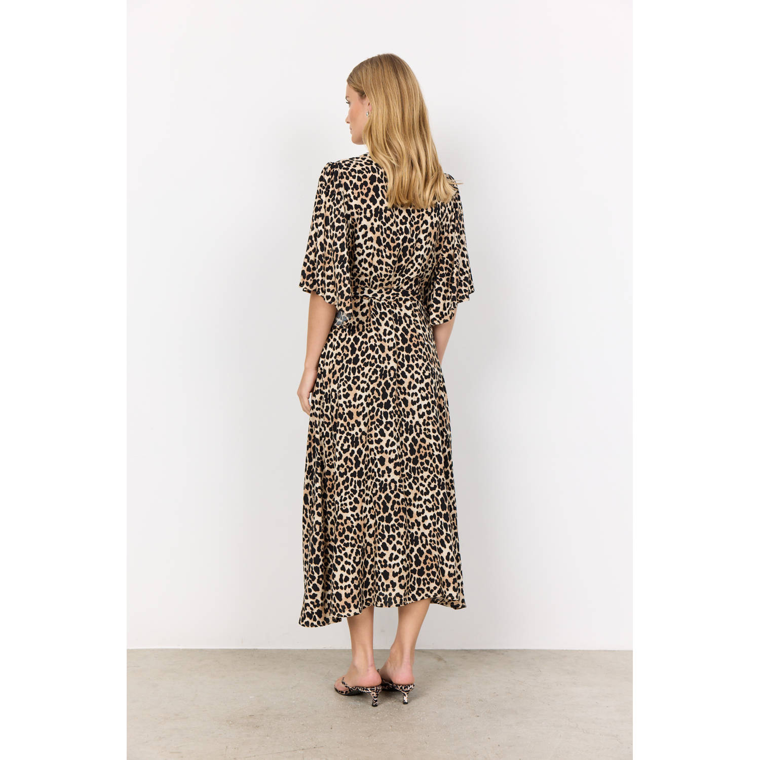 Soyaconcept blousejurk bruin