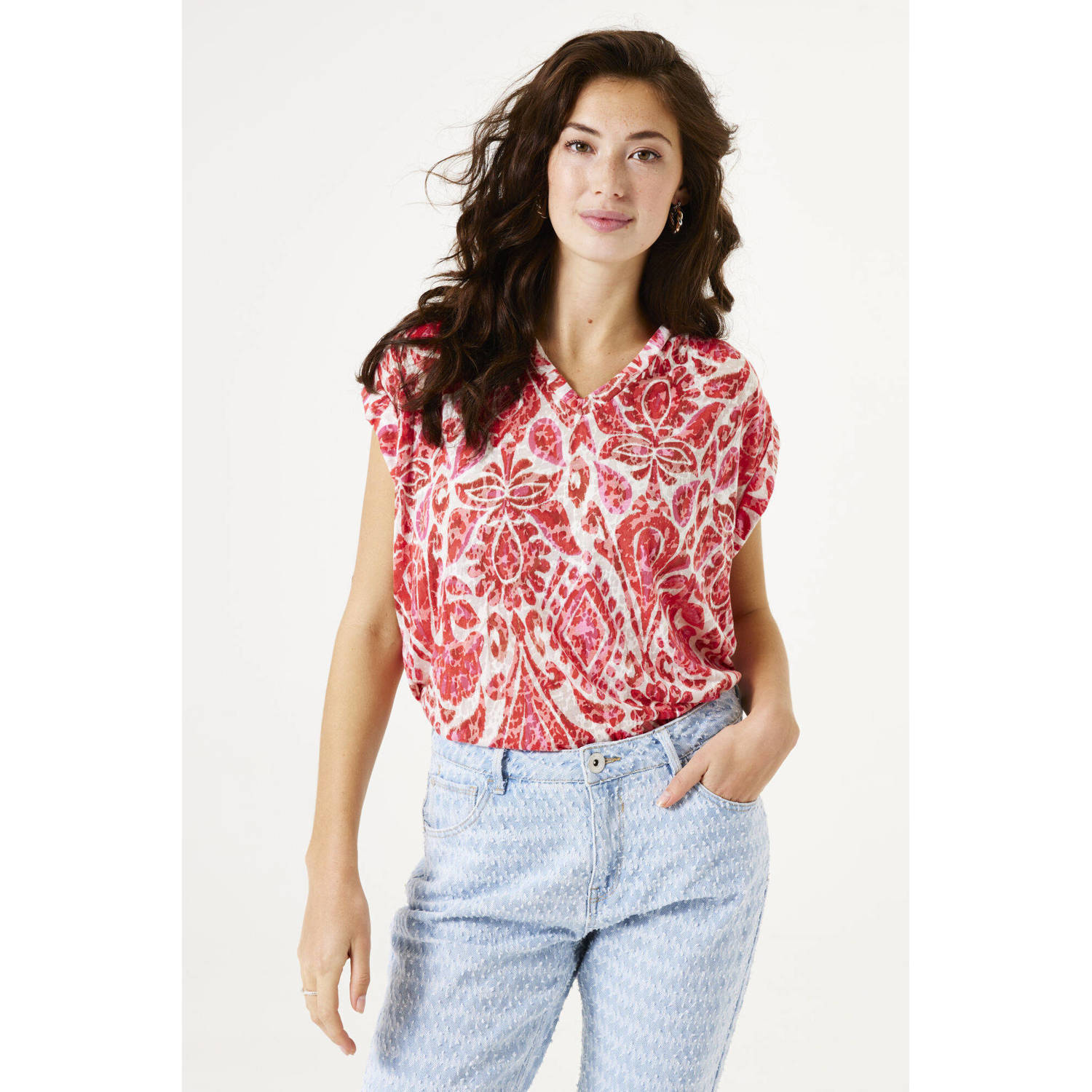 Garcia T-shirt rood