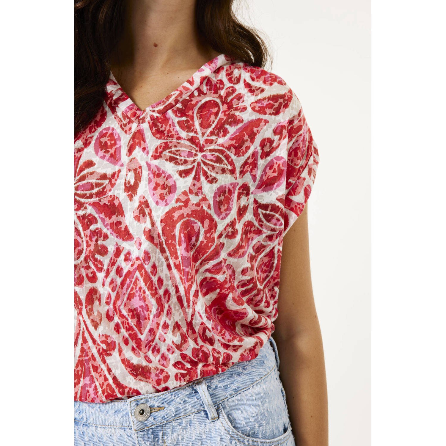 Garcia T-shirt rood
