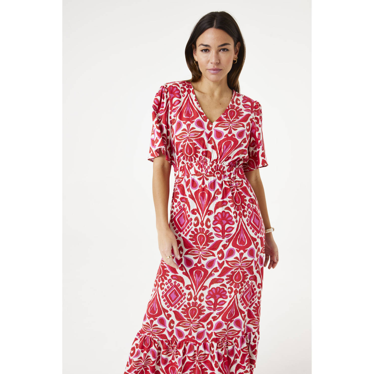 Garcia maxi jurk rood