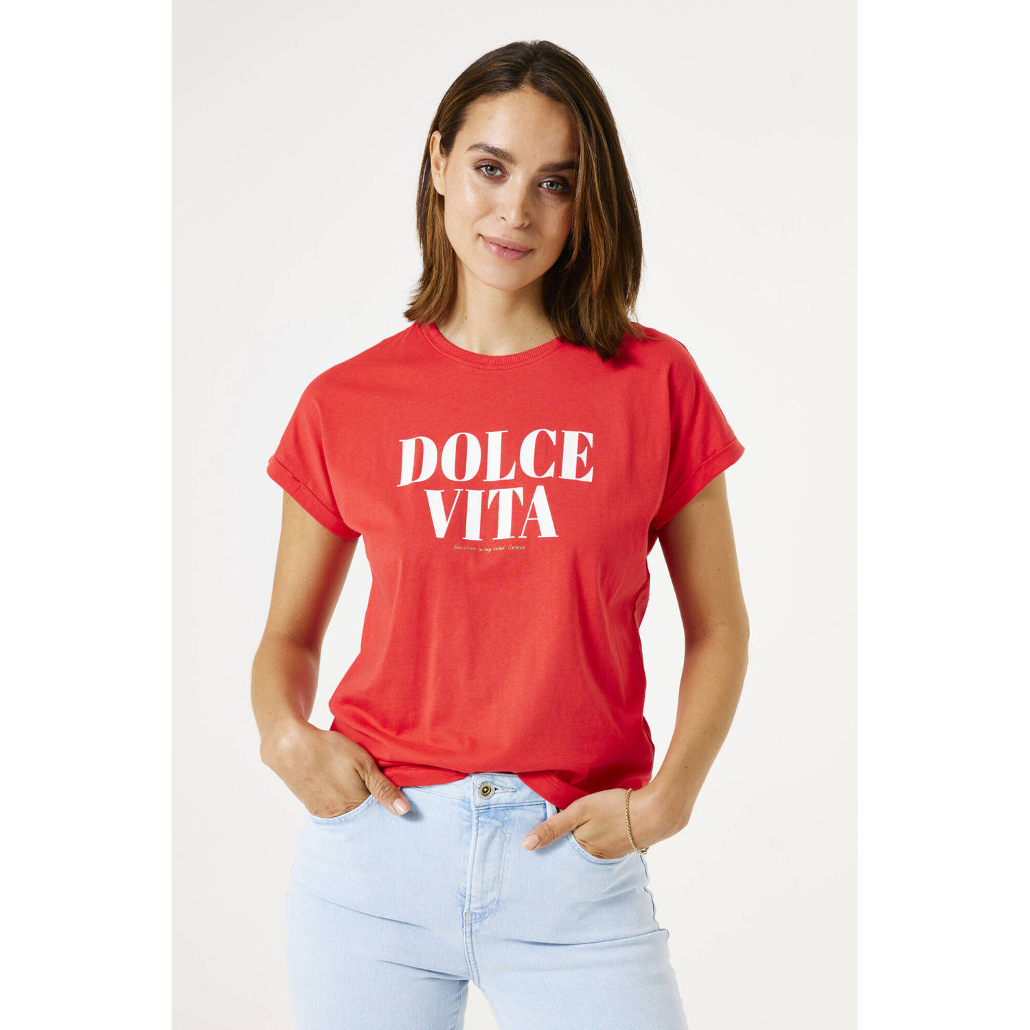 Garcia T-shirt rood