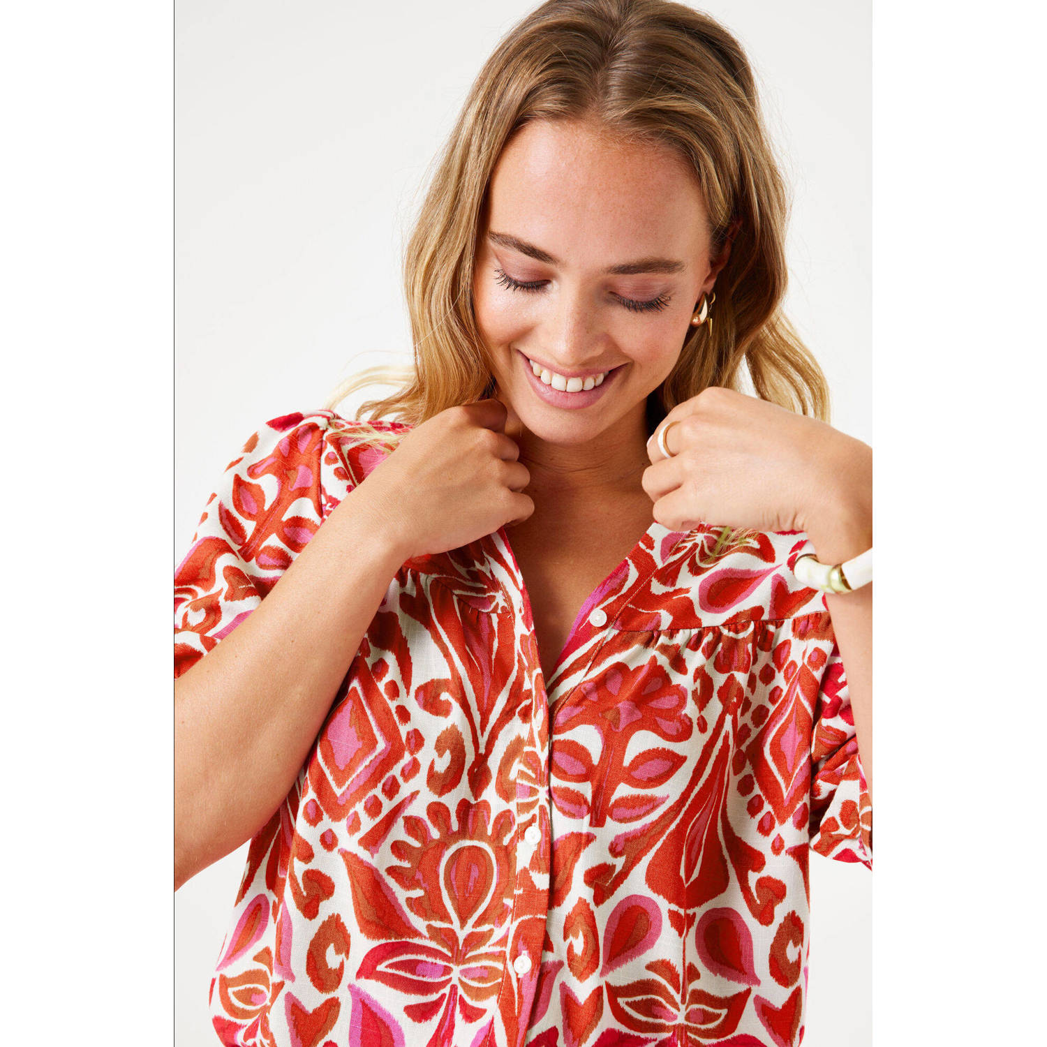 Garcia blouse rood
