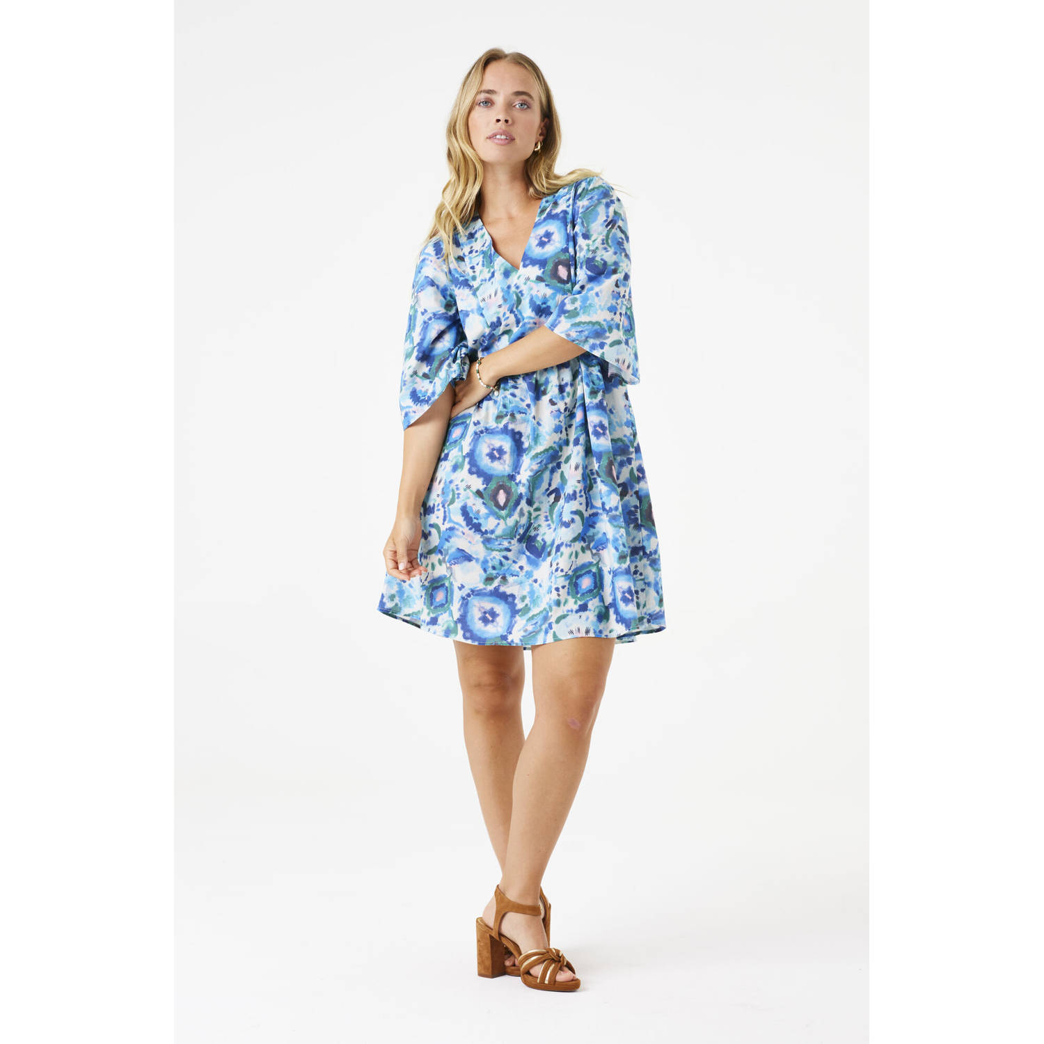 Garcia zomerjurk blauw