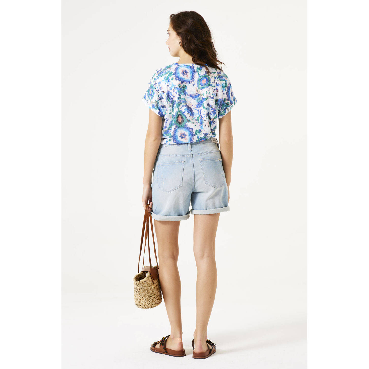 Garcia T-shirt blauw