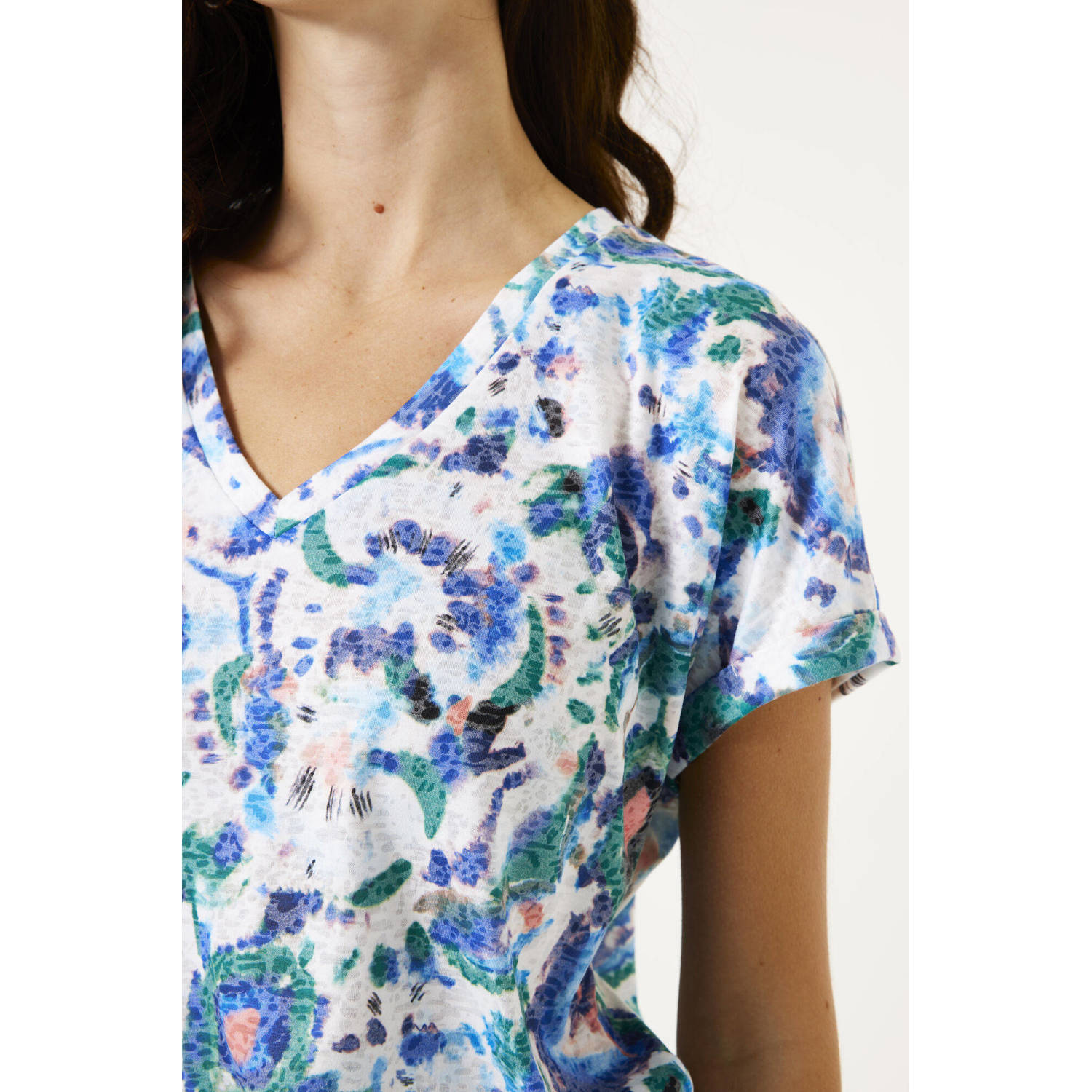 Garcia T-shirt blauw