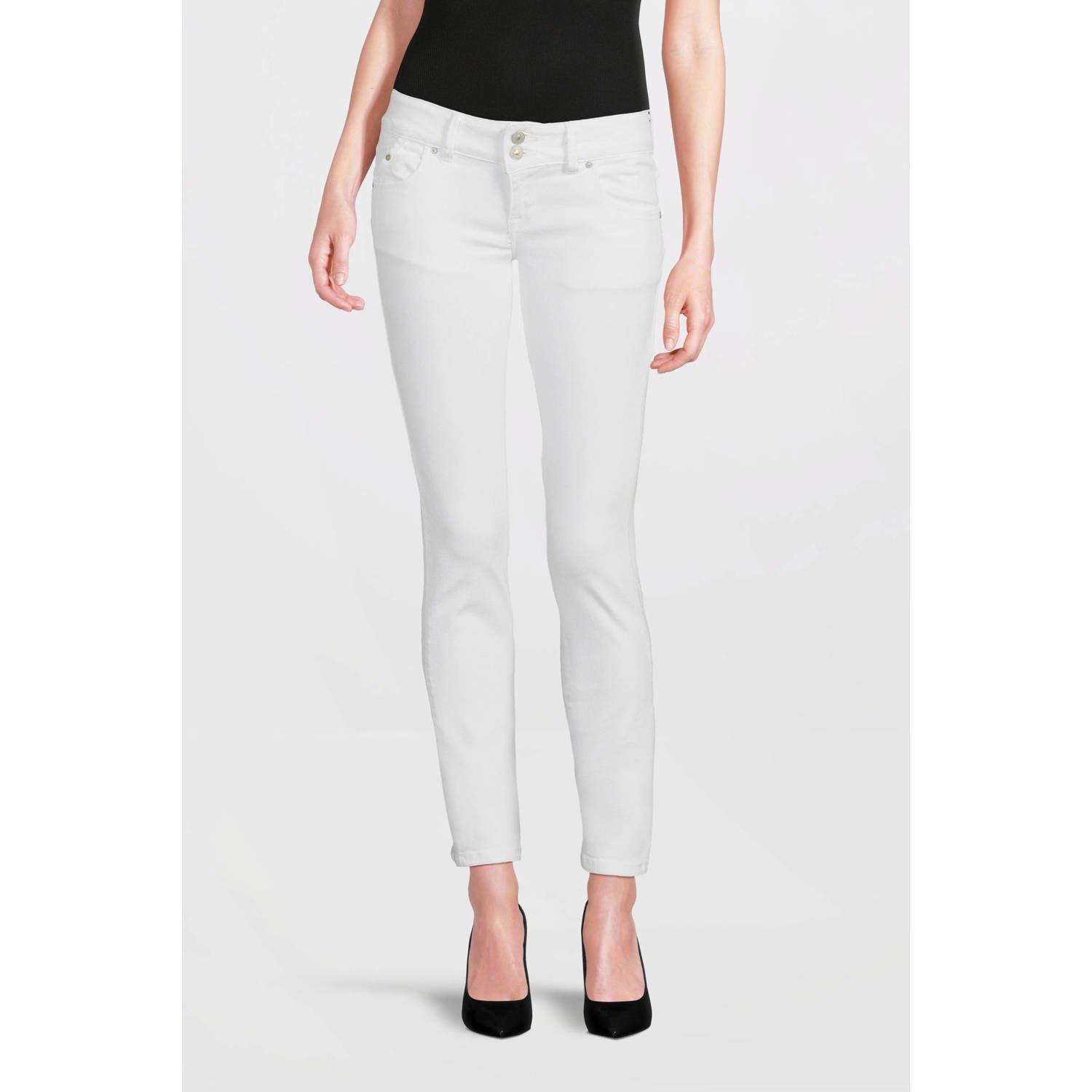 LTB low waist slim fit jeans wit