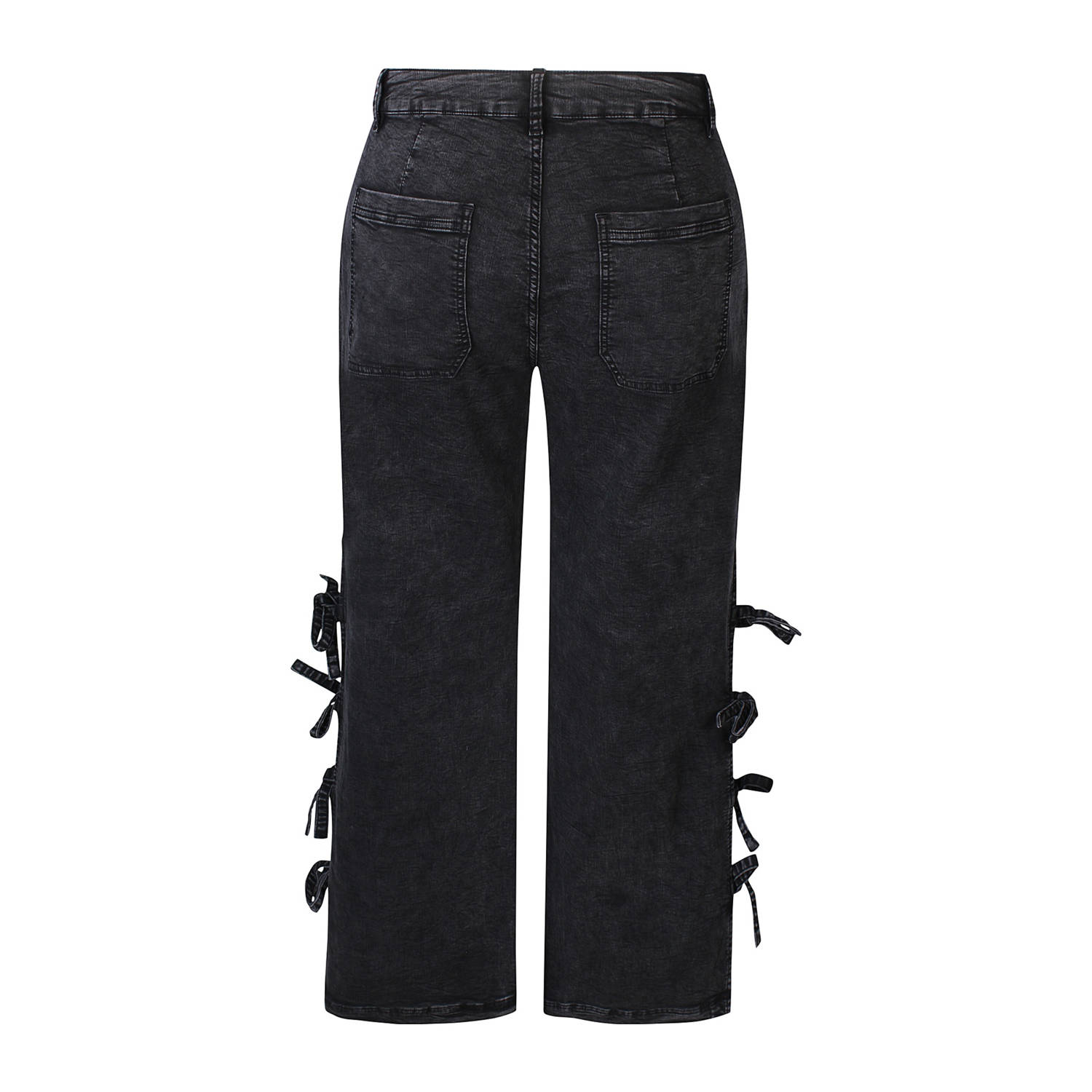 Anyday wide leg jeans black denim