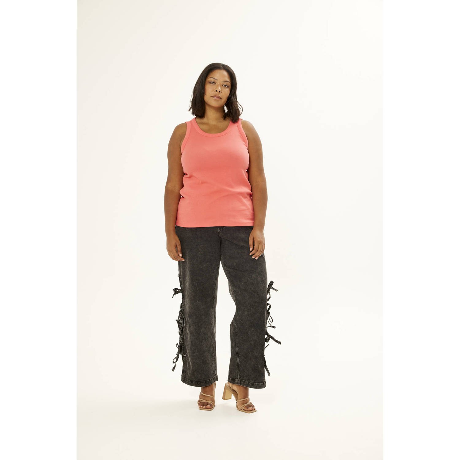 Anyday wide leg jeans black denim