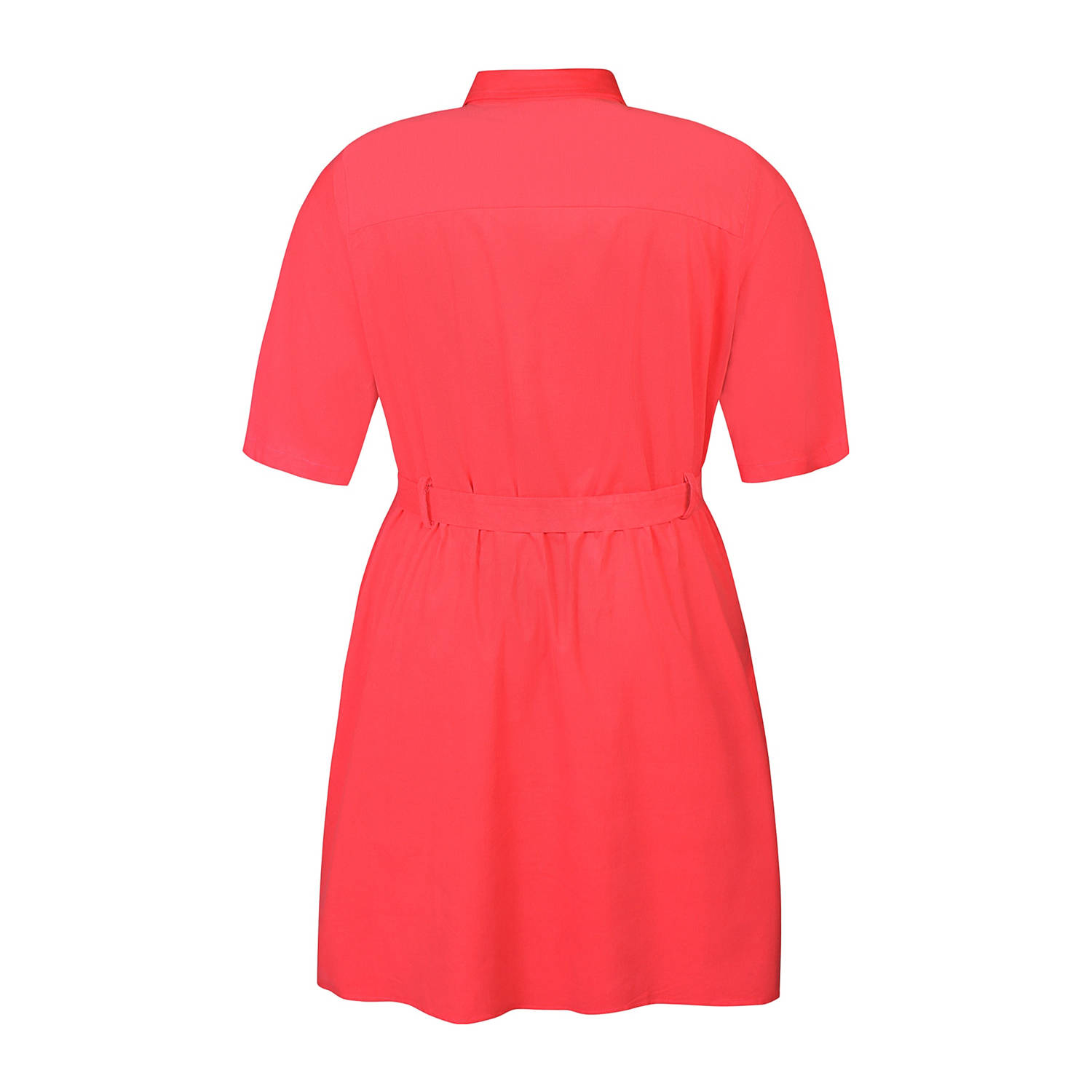 Anyday blousejurk koraalrood