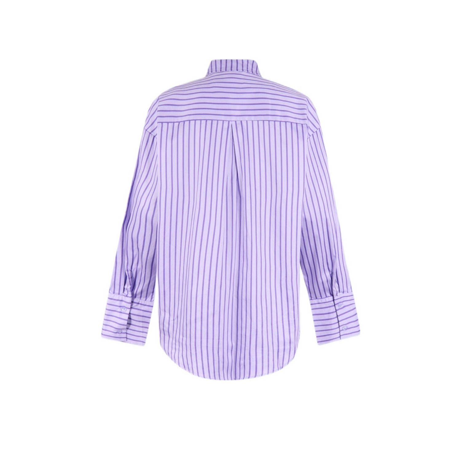 Shoeby gestreepte blouse paars