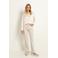 CLAUDIA BY CLAUDIA STRÄTER flared jeans ecru