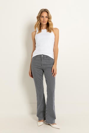 flared jeans donkerblauw