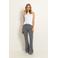 CLAUDIA BY CLAUDIA STRÄTER flared jeans donkerblauw