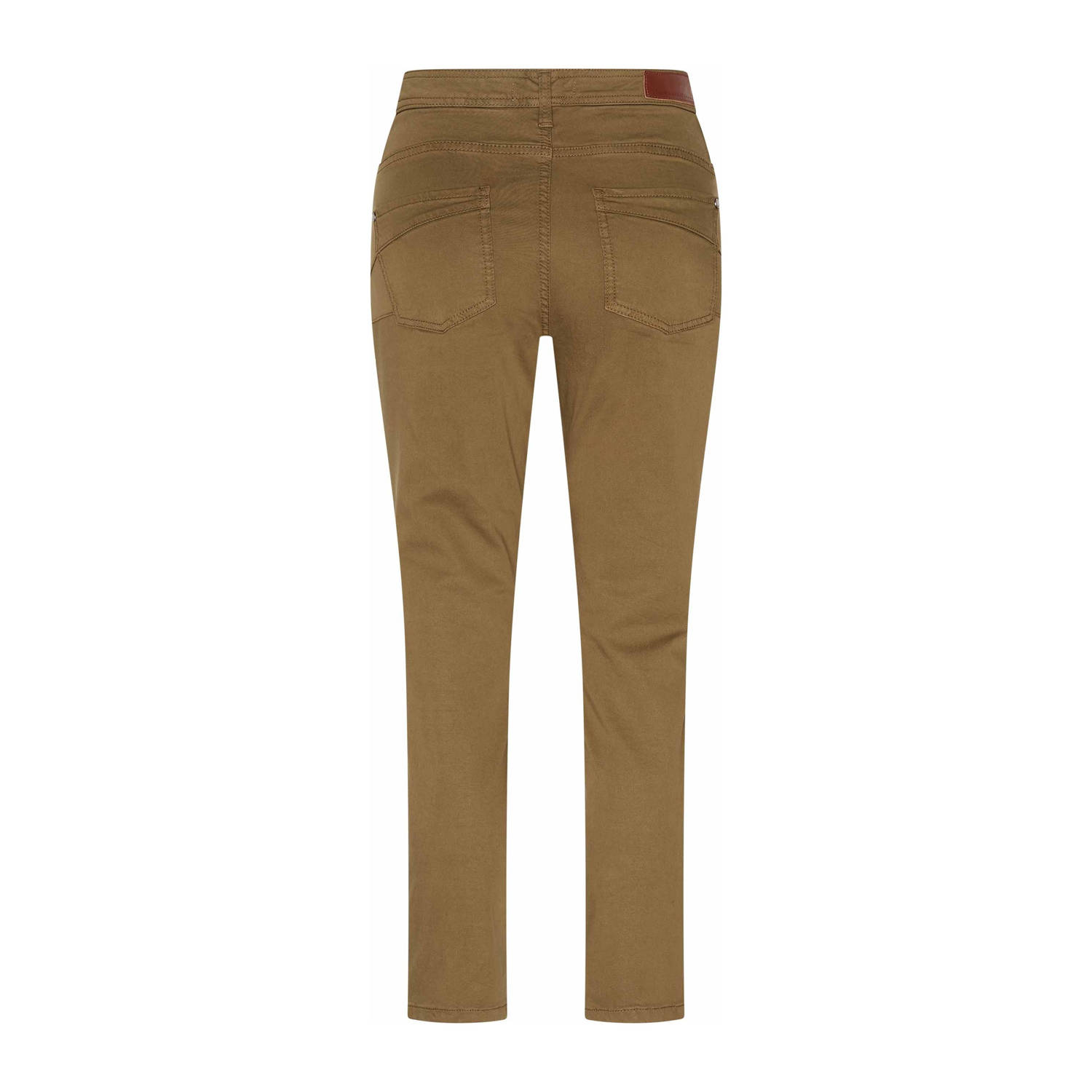 Claudia Sträter CLAUDIA BY CLAUDIA STRÄTER low waist slim fit jeans kaki