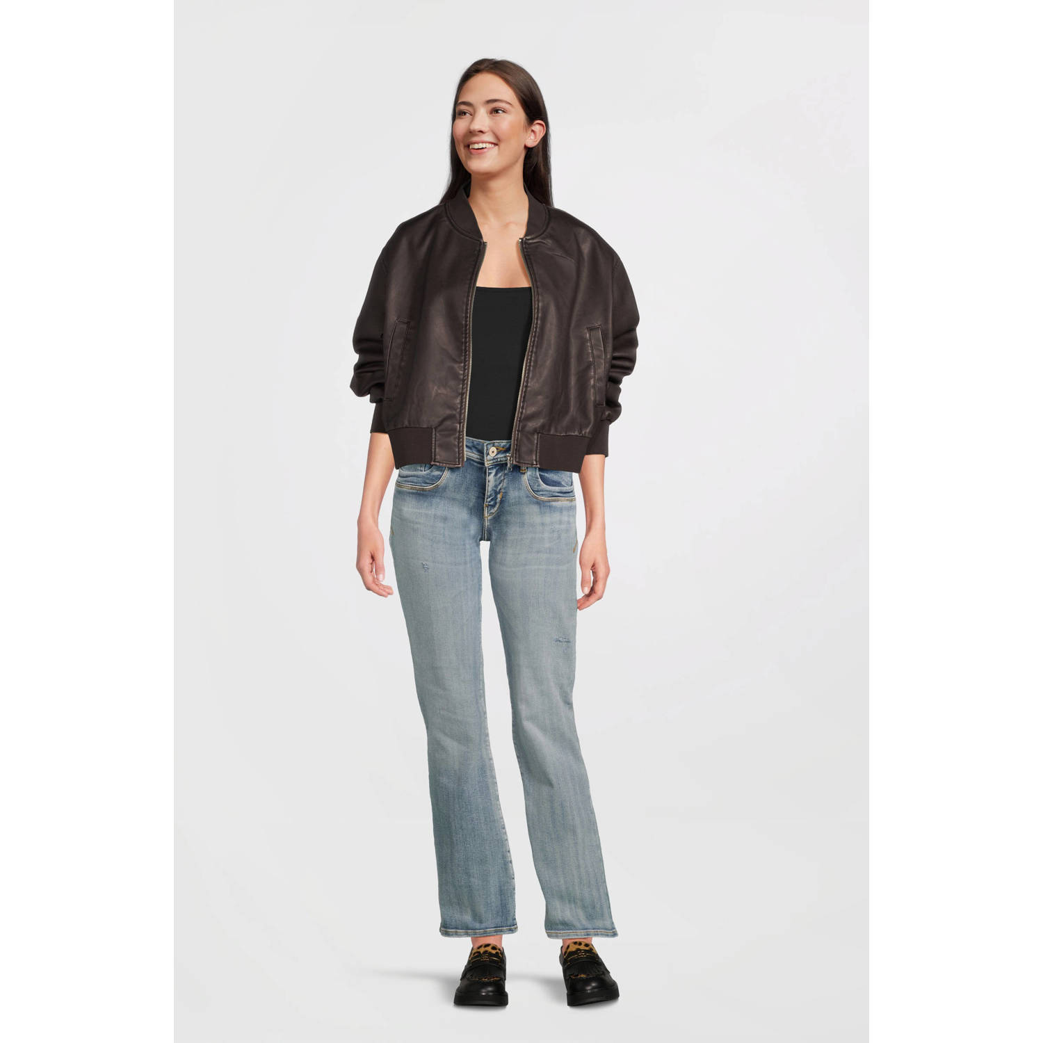 LTB waist medium blue denim
