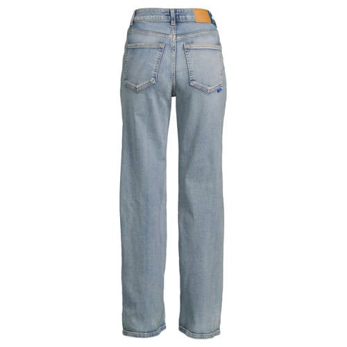 LTB high waist wide leg jeans medium blue denim afbeelding