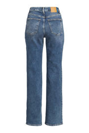 thumbnail: LTB high waist wide leg jeans dark blue denim