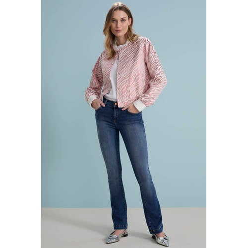 LTB flared jeans dark blue denim afbeelding