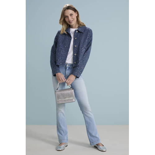 LTB flared jeans light blue denim afbeelding