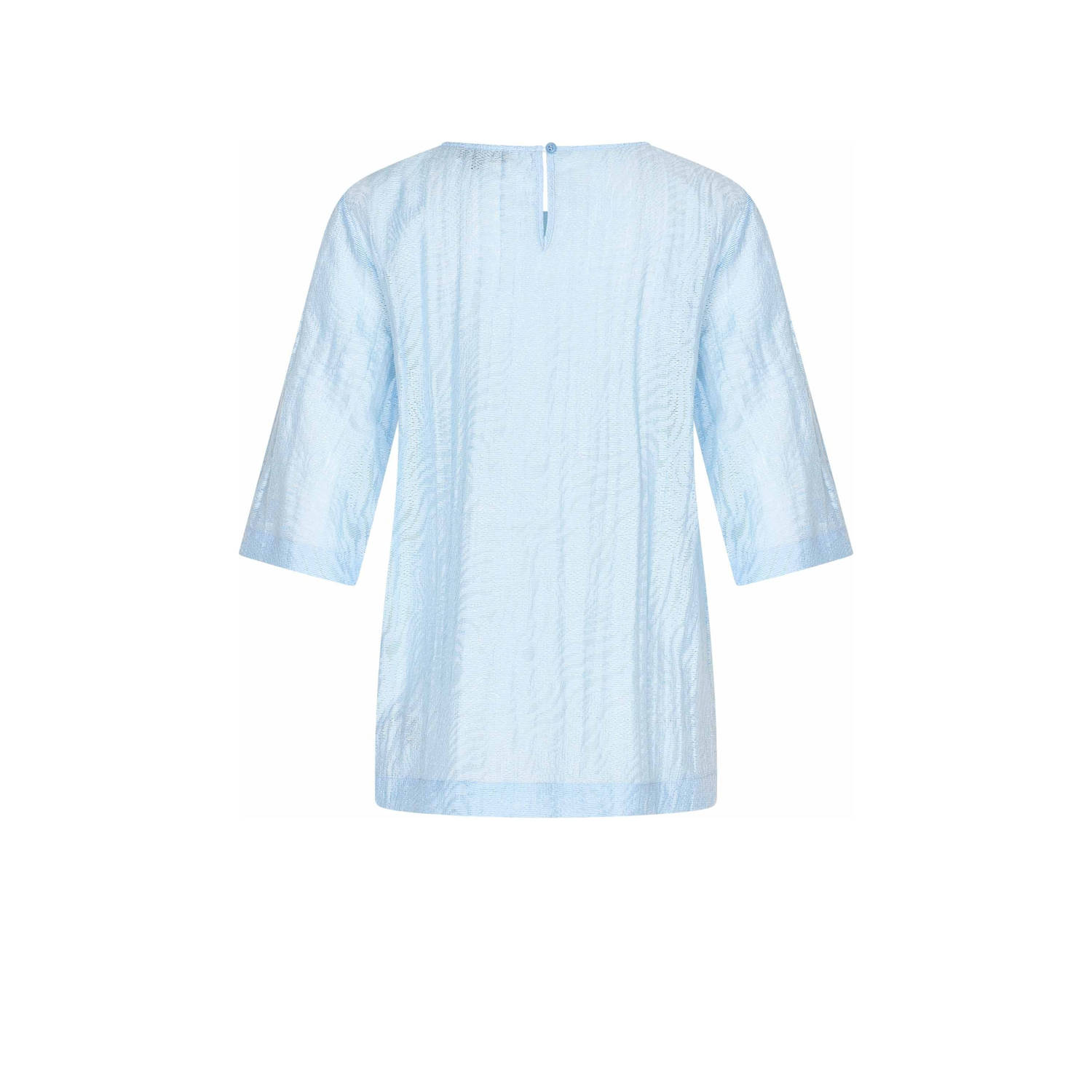 Claudia Sträter top blauw