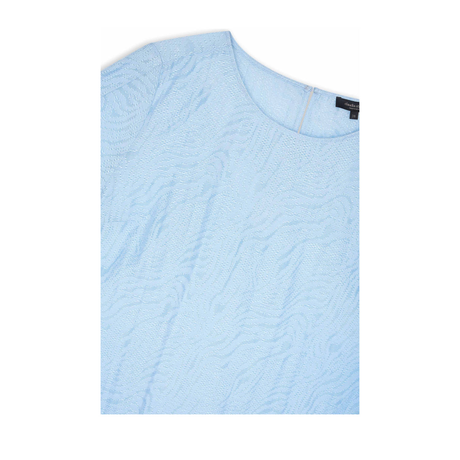 Claudia Sträter top blauw