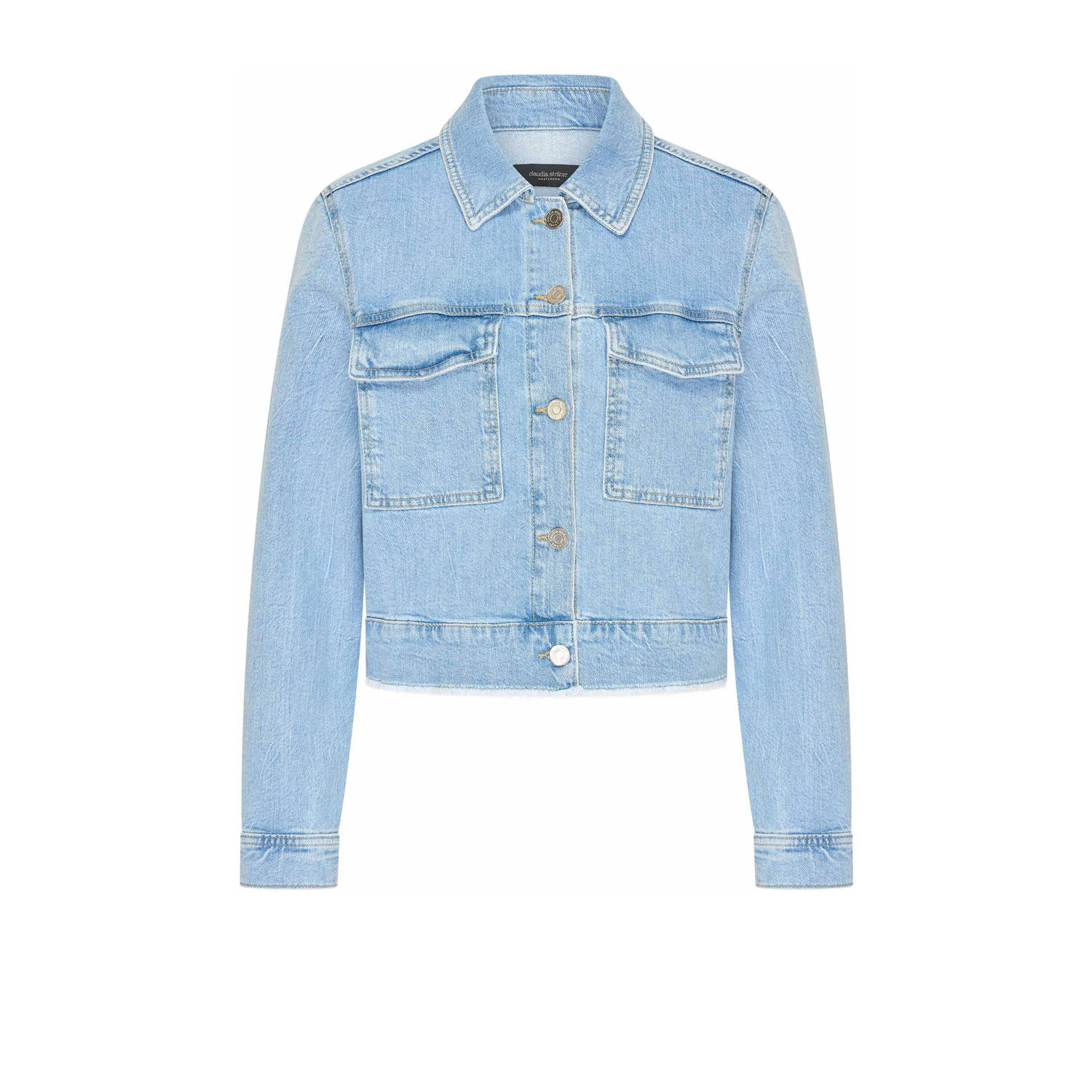 Claudia Sträter spijkerjas light blue denim