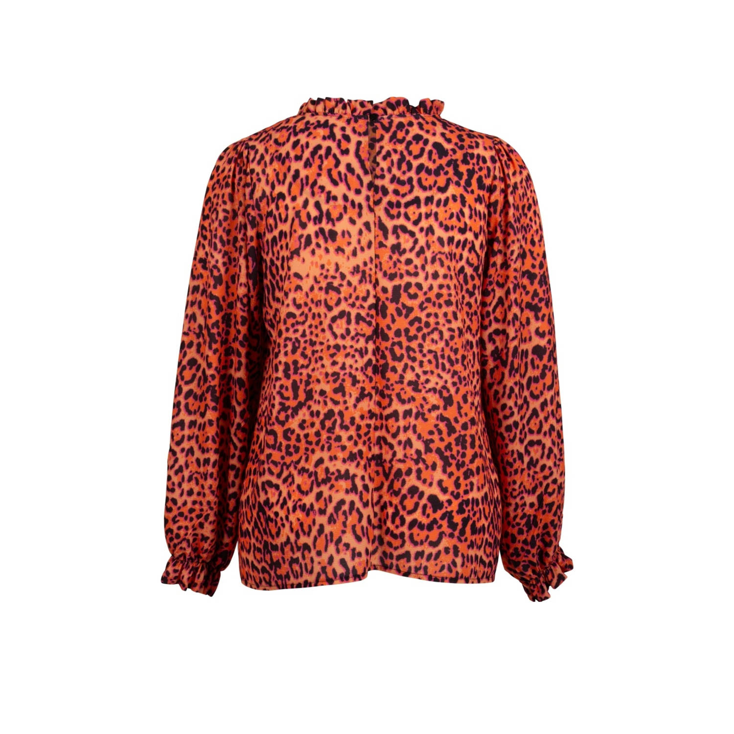 Zoey blousetop oranje