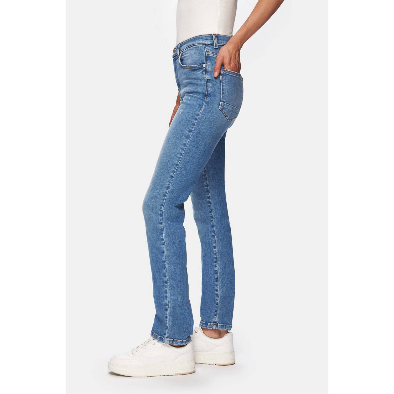 LTB high waist skinny jeans medium blue denim