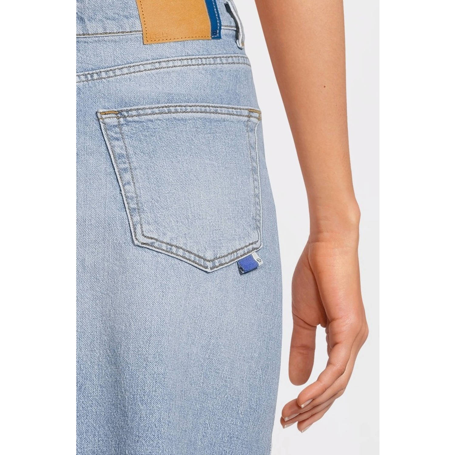 LTB denim spijkerrok medium blue denim