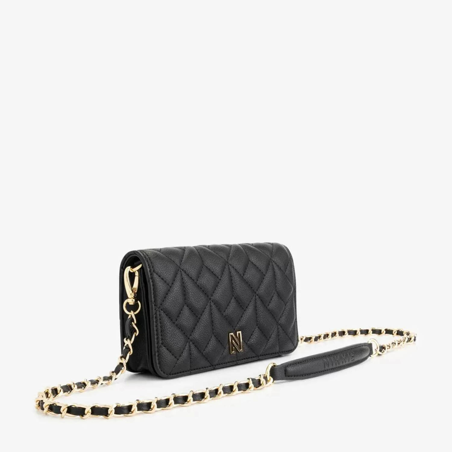 NIKKIE crossbody tas Abby zwart