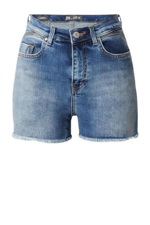 regular waist denim short