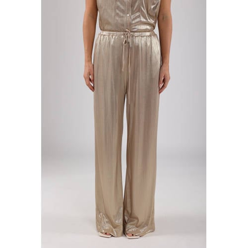 NUKUS broek goudbruin afbeelding