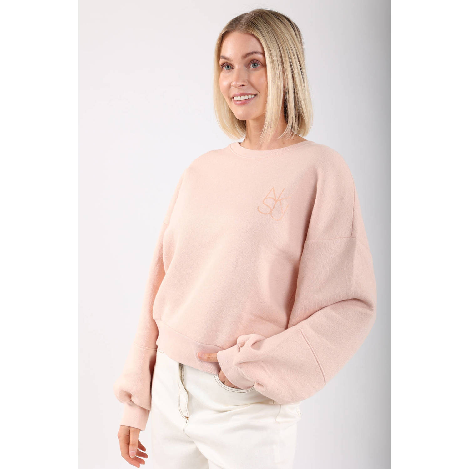 Nukus Amadora Sweater Pink Dames