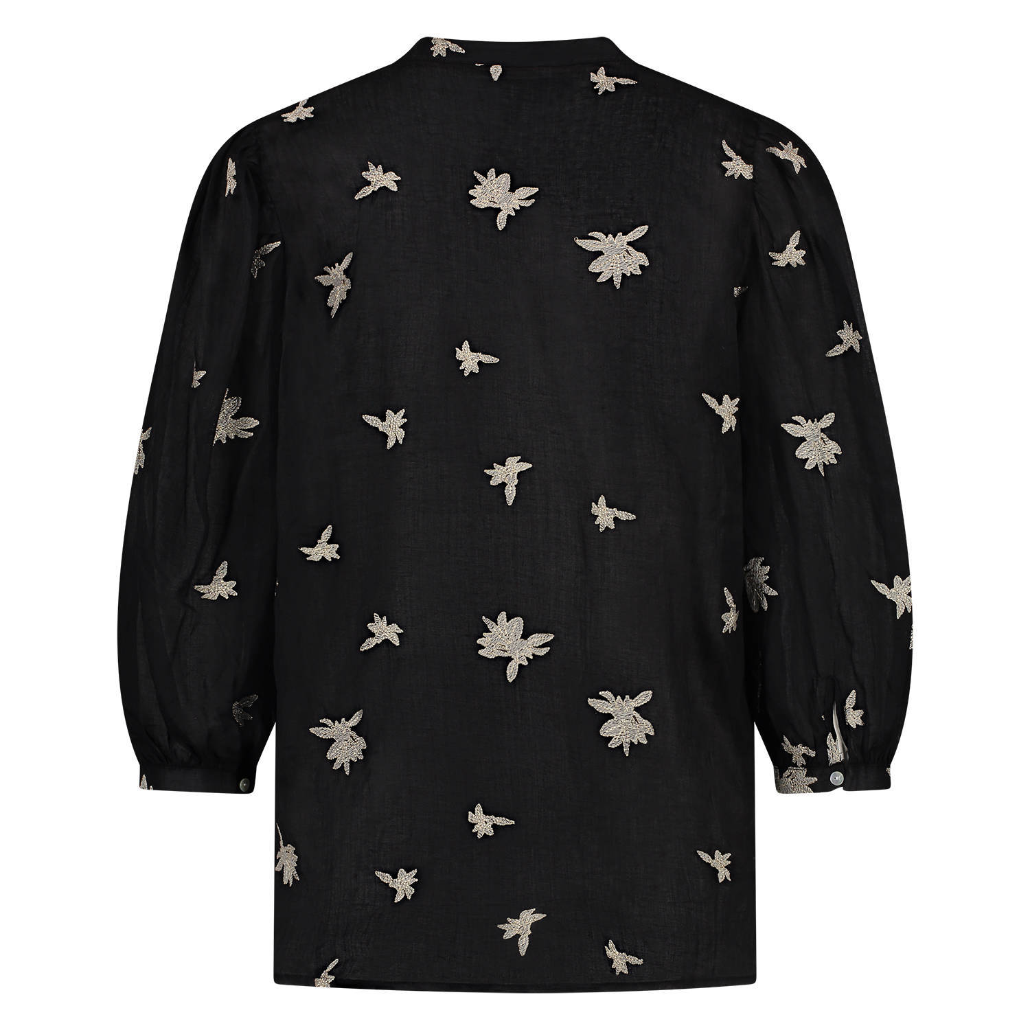 NUKUS blouse zwart