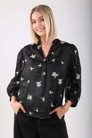 blouse zwart