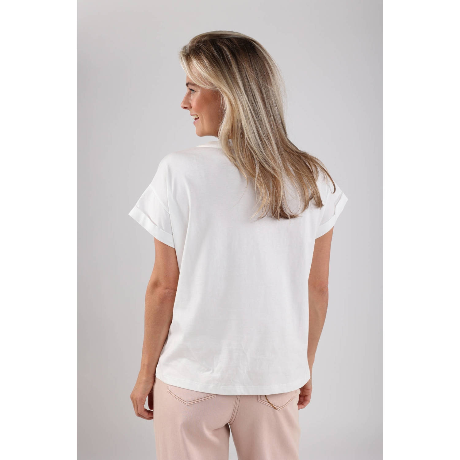 NUKUS T-shirt wit